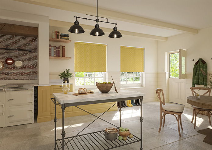 Beech Leaf (Blackout), Sunshine - Roller Blind - Image 7